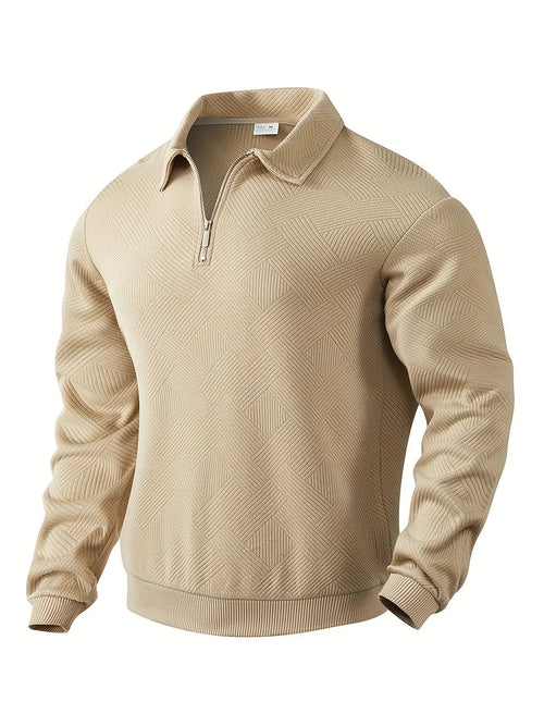 Mænds Casual Shirt Med Rund Hals 0