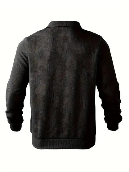 Mænds Casual Shirt Med Rund Hals 5