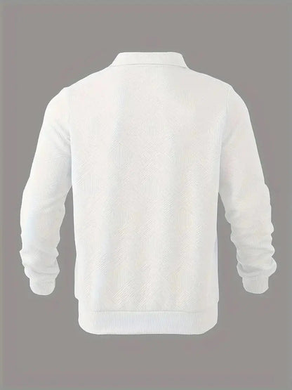 Mænds Casual Shirt Med Rund Hals 6