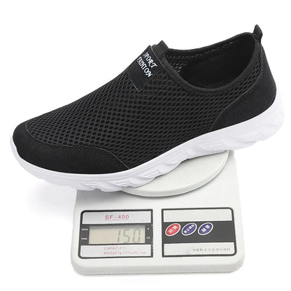 Mænds Casual Sneakers Åndbar Slip-On Gummi 2