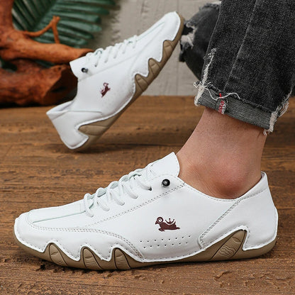 Mænds Casual Sneakers Fladbund 4