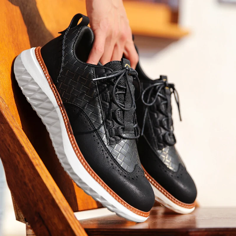 Mænds Casual Sneakers Oxford Stil 4