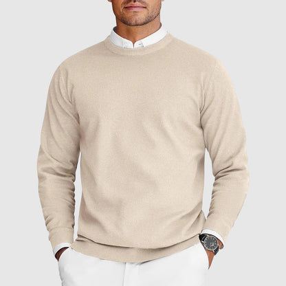 Mænds Casual Sweater Rund Hals 2