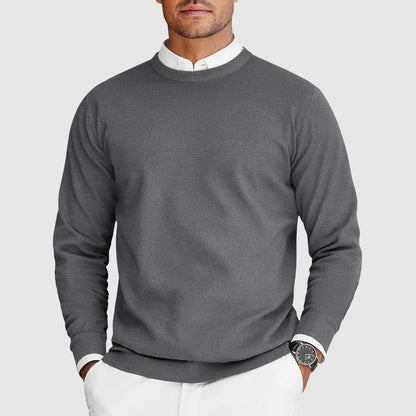 Mænds Casual Sweater Rund Hals 3