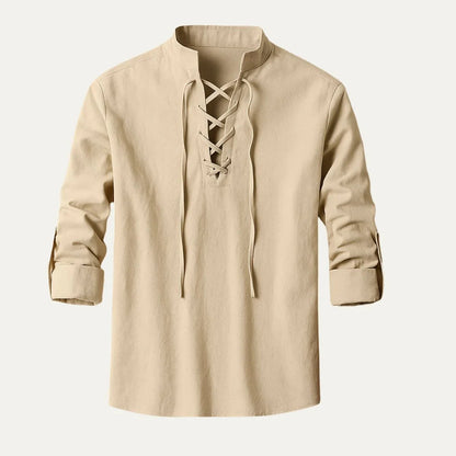 Mænds Casual Sweater med Justerbar Snøre 1