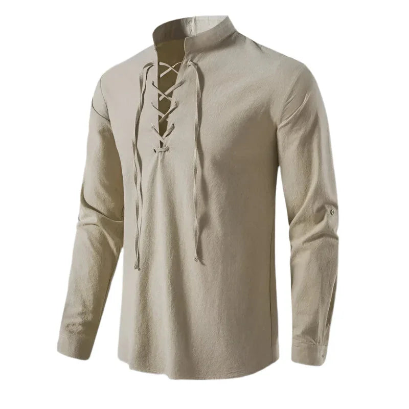 Mænds Casual Sweater med Justerbar Snøre 10