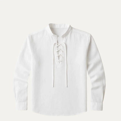 Mænds Casual Sweater med Justerbar Snøre 2