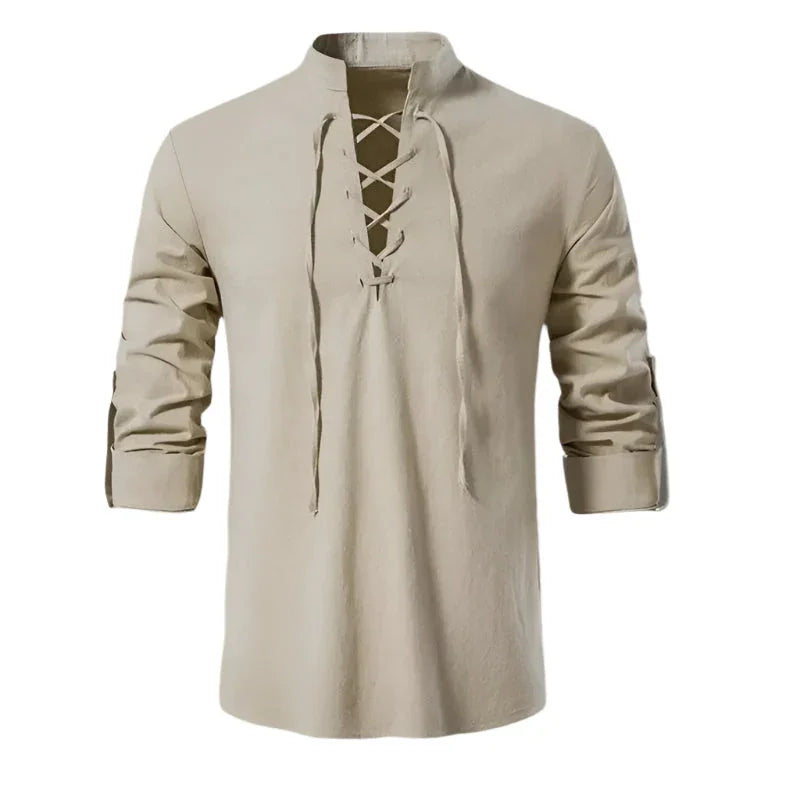 Mænds Casual Sweater med Justerbar Snøre 8