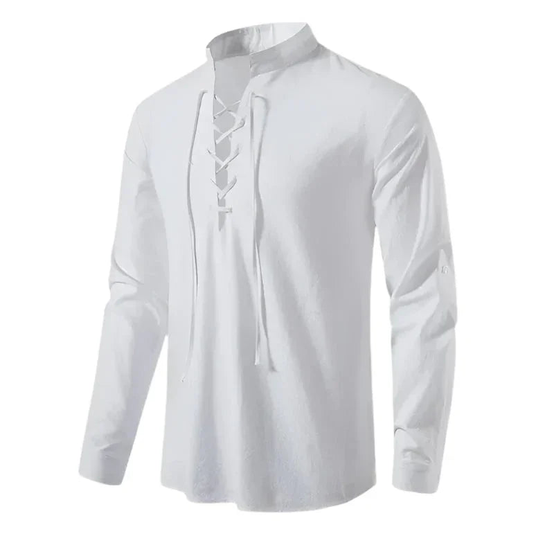 Mænds Casual Sweater med Justerbar Snøre 9