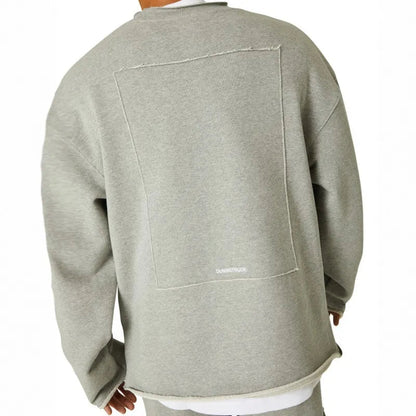 Mænds Casual Sweatshirt Rund Hals 3