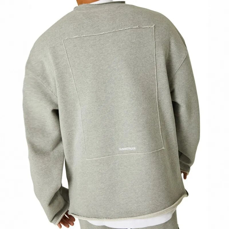 Mænds Casual Sweatshirt Rund Hals 7