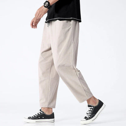 Mænds Cropped Bukser Casual Stil 2