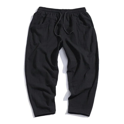 Mænds Cropped Bukser Casual Stil 4