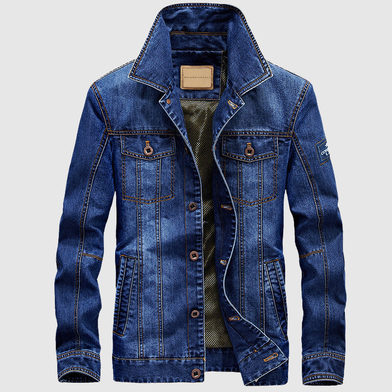 Mænds Denimjakke Moderne Stil 2