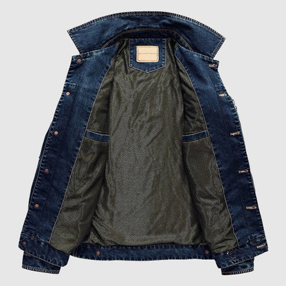 Mænds Denimjakke Moderne Stil 4