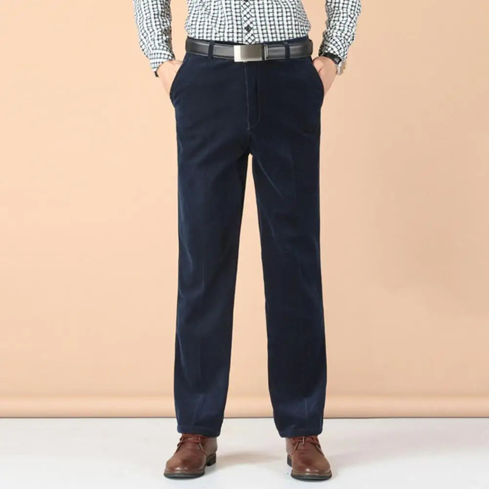 Mænds Dress Bukser i Fløjl 2