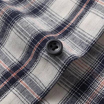 Mænds Flannel Skjorte Klassisk Plaid Design 8