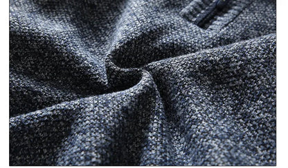 Mænds Fleece Sweater Halv-Zipper Casual 3
