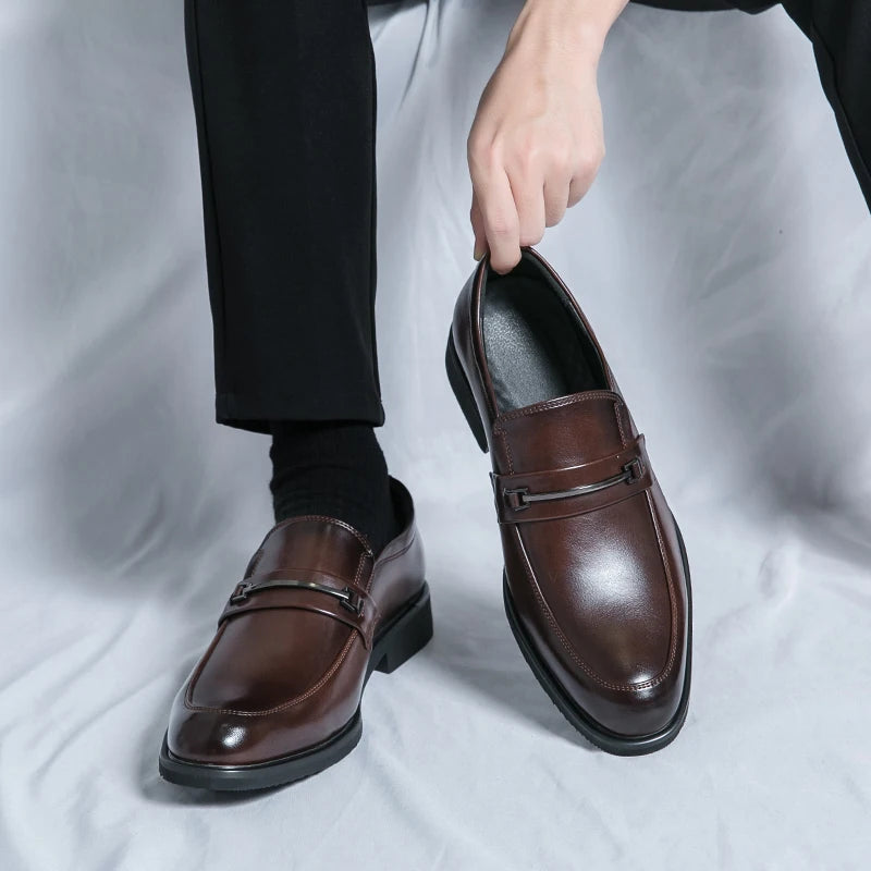 Mænds Formelle Loafers Klassisk Stil 1