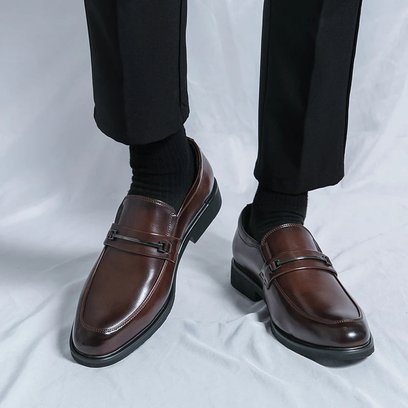 Mænds Formelle Loafers Klassisk Stil 5