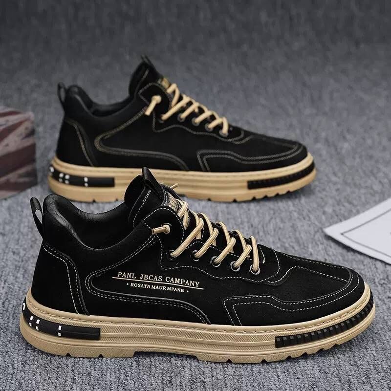 Mænds Fritidssneakers med Skridsikker Sål 6