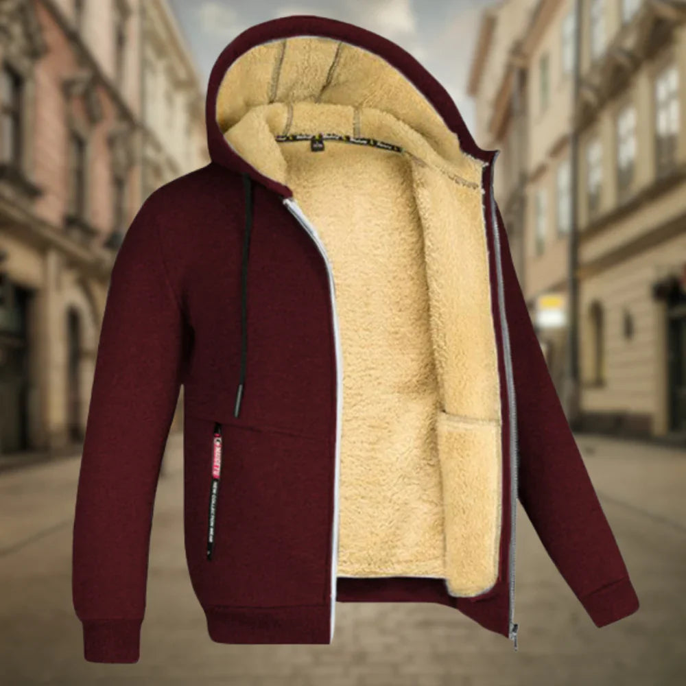 Mænds Hættejakke Casual Stil 3