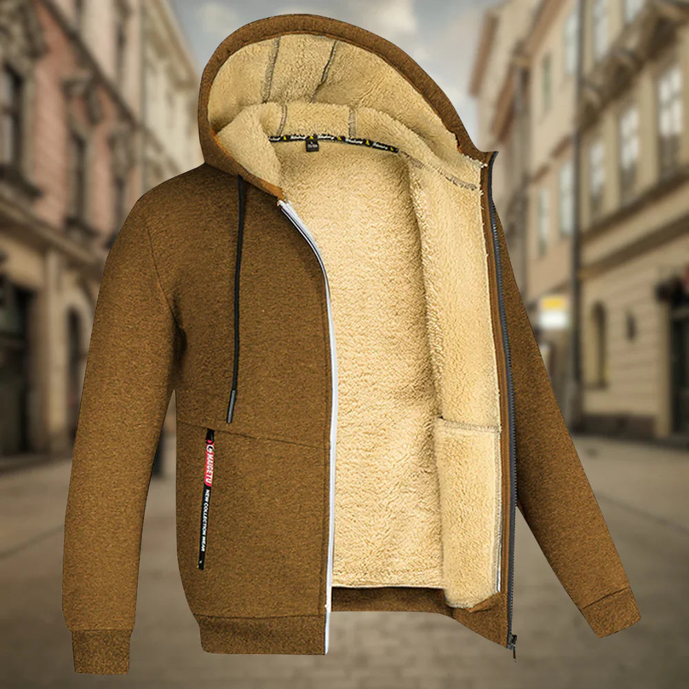 Mænds Hættejakke Casual Stil 4