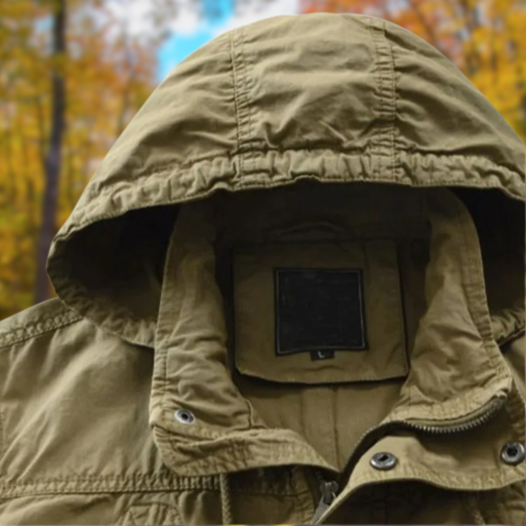 Mænds Hættejakke Urban Utility Stil 3