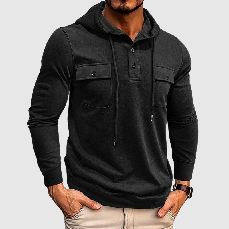 Mænds Hættetrøje Urban Pulse Sporty Design 1