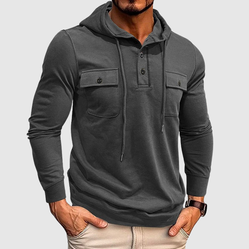 Mænds Hættetrøje Urban Pulse Sporty Design 4