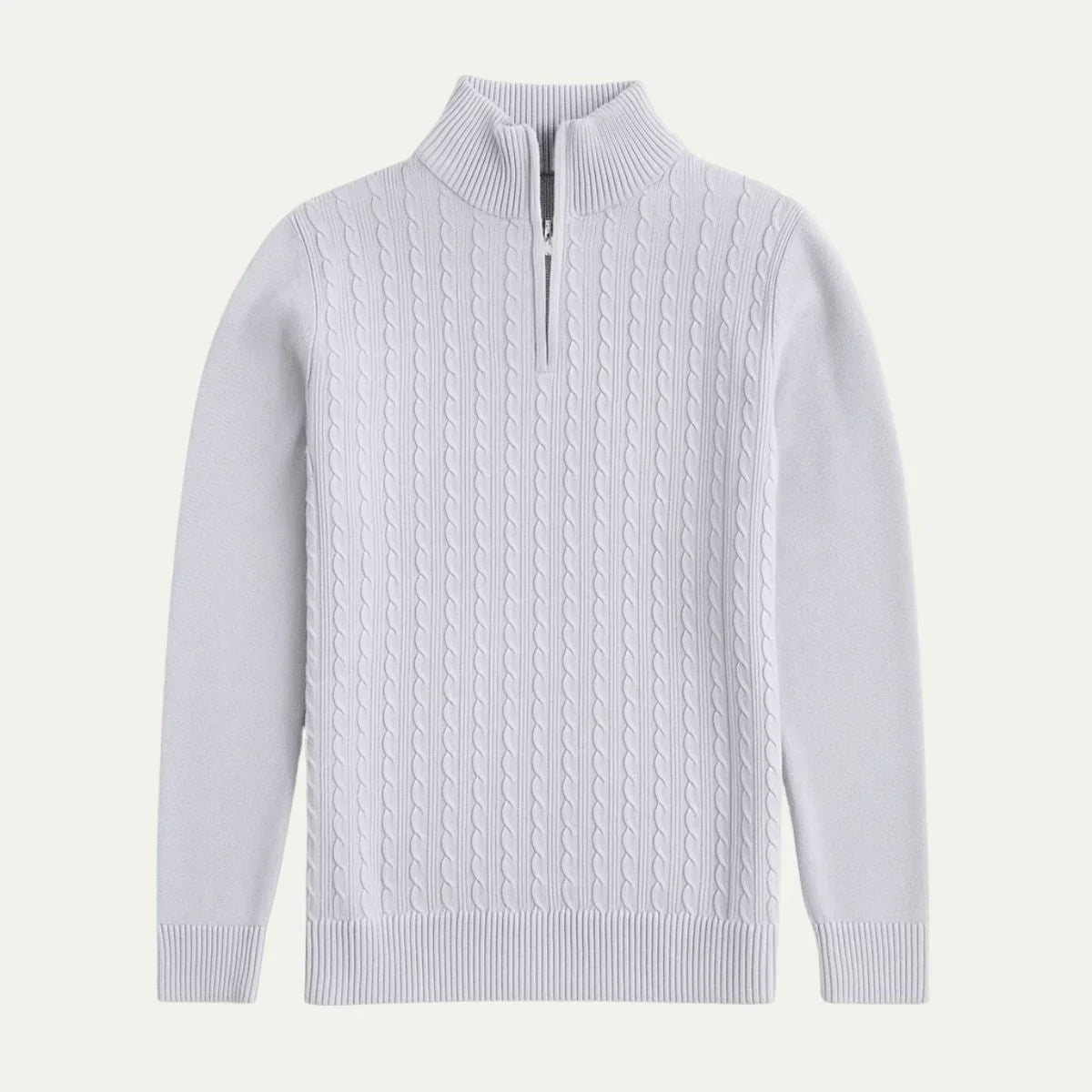 Mænds Halv Zip Jumper Casual 1