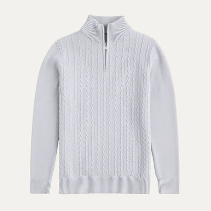 Mænds Halv Zip Jumper Casual 1