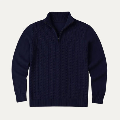 Mænds Halv Zip Jumper Casual 3
