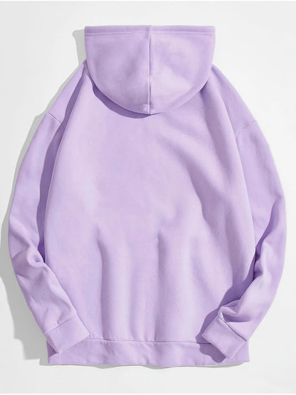 Mænds Hoodie Minimalistisk Design 8