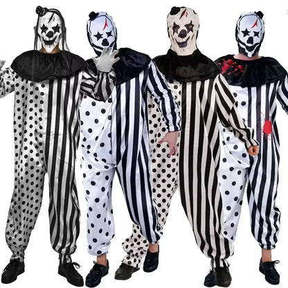 Mænds Horror Jumpsuit Halloween Kostume Til Voksne 0