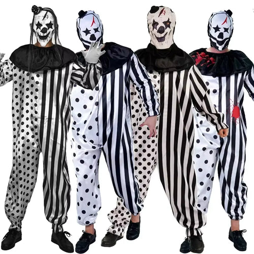 Mænds Horror Jumpsuit Halloween Kostume Til Voksne 0