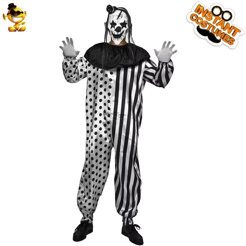Mænds Horror Jumpsuit Halloween Kostume Til Voksne 3