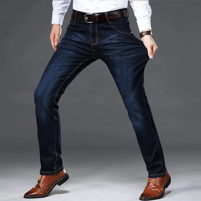 Mænds Jeans Komfortabel 4-vejs Stræk Denim 2