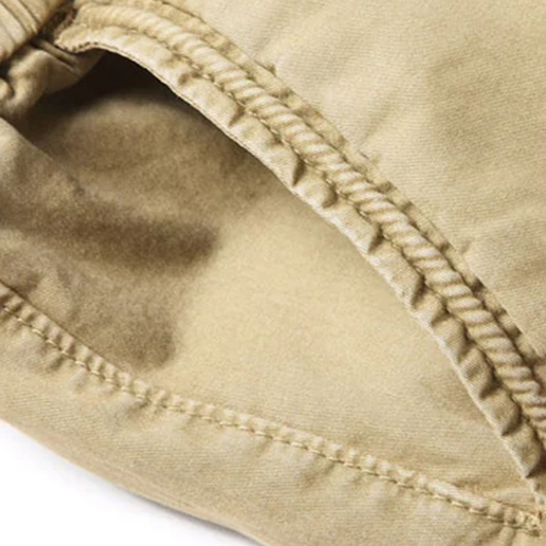 Mænds Joggerbukser med Elastisk Talje og Cargo Lommer 4