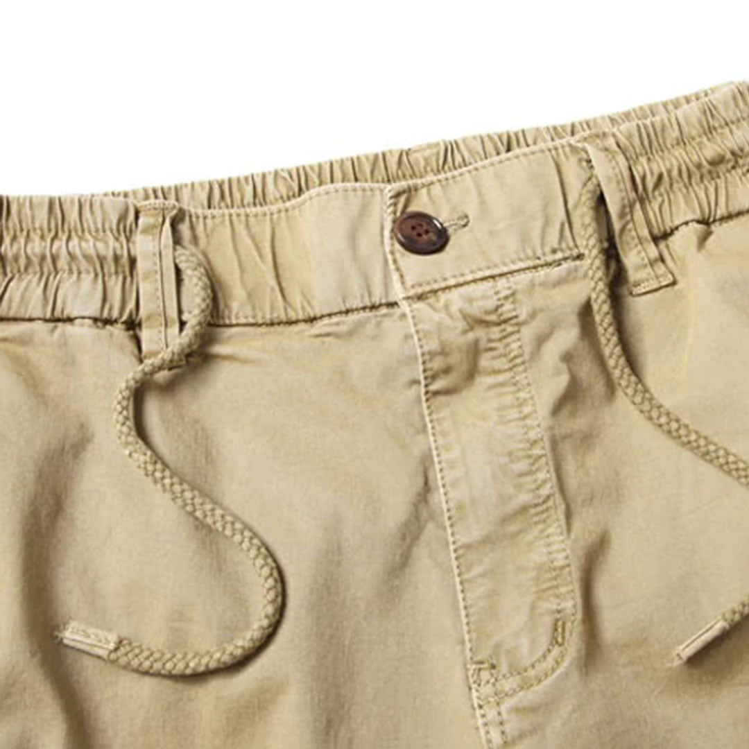 Mænds Joggerbukser med Elastisk Talje og Cargo Lommer 6