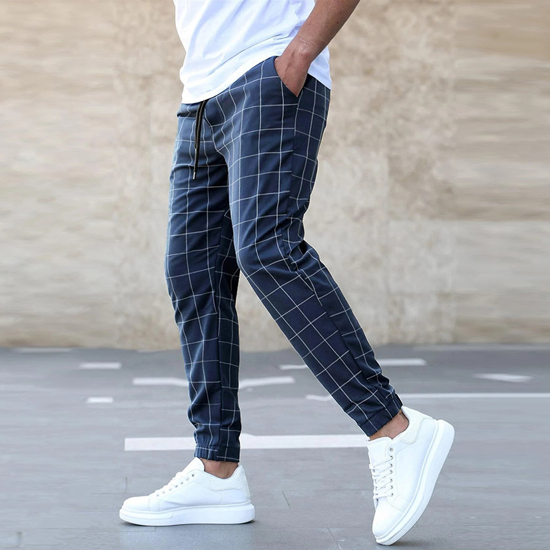 Mænds Joggers Ternede Design 2