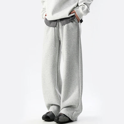 Mænds Joggingbukser med Fleecefor og Bred Ben Silhuet 2