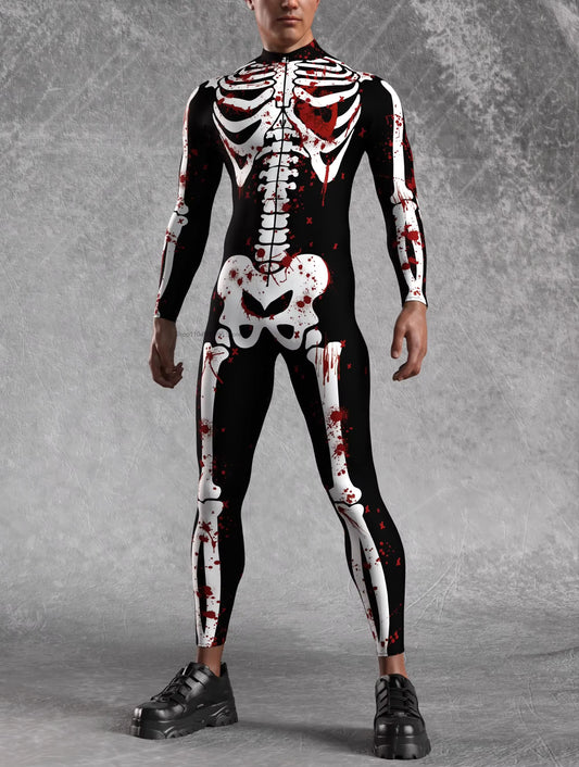 Mænds Jumpsuit Halloween Cosplay Steampunk Design 5