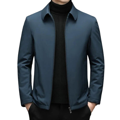 Mænds Letvægts Frakke Casual 0