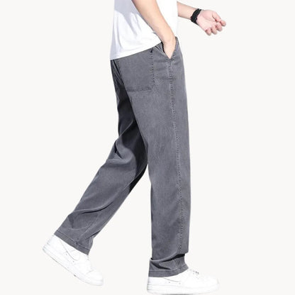 Mænds Lige Ben Jeans med Brede Silhuet 2