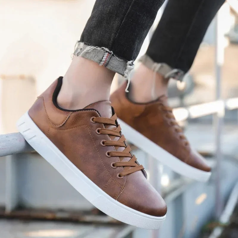 Mænds Loafers Flade Sko Klassiske Design 3