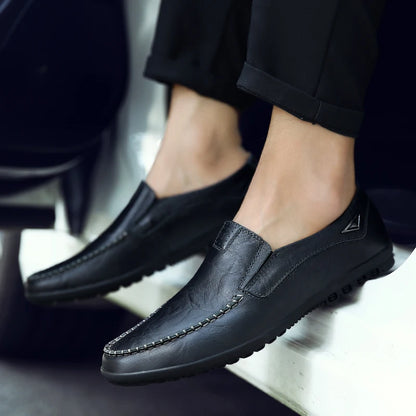 Mænds Loafers Slip-On Komfortabel 4