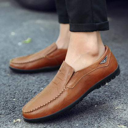 Mænds Loafers Slip-On Komfortabel 5