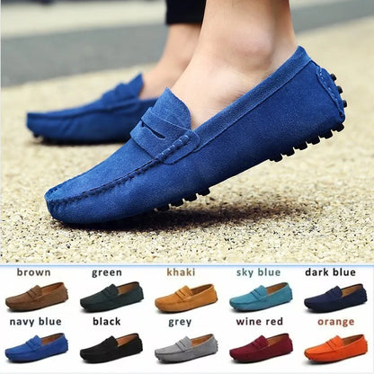 Mænds Loafers Slip-On Komfortable Mokkasiner 0