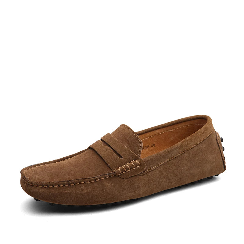 Mænds Loafers Slip-On Komfortable Mokkasiner 10